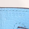 Sac à main Hermes Kelly 28 cm en cuir togo Bleu Paon - Detail D5 thumbnail