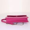 Bulgari Serpenti shoulder bag in pink leather - Detail D4 thumbnail
