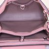 Louis Vuitton Capucines handbag in pink grained leather - Detail D3 thumbnail