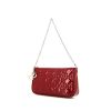 Dior Cannage pouch in red patent leather - 00pp thumbnail