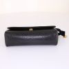Chanel pouch in black grained leather - Detail D4 thumbnail