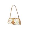 Louis Vuitton Shirley Bag bag worn on the shoulder or carried in the hand in white multicolor monogram canvas and natural leather - 00pp thumbnail