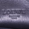Sac de voyage Loewe Amazona grand modèle en cuir noir - Detail D3 thumbnail