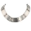 Hermès Mousquetaire 1990's necklace in silver - 00pp thumbnail