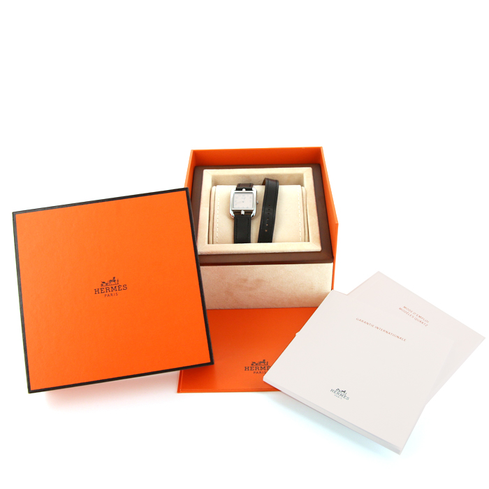 Reloj Hermes Cape Cod de acero Ref :  CC1.210 Circa  2017