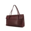 Cartier Cabochon handbag in burgundy leather - 00pp thumbnail