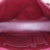 Bolso de mano Cartier Cabochon en cuero color burdeos - Detail D2 thumbnail