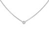 Dior Oui necklace in white gold and diamond - 00pp thumbnail