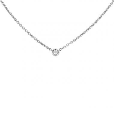 Collana Dior Oui in oro bianco e diamante
