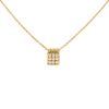 Dior necklace in yellow gold and diamonds - 00pp thumbnail