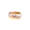 Cartier Trinity medium model ring in 3 golds, Size 50 - 00pp thumbnail