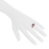 Pomellato Lola ring in pink gold and amethyst - Detail D1 thumbnail
