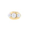 Chanel ring in yellow gold and cultured pearls - 00pp thumbnail