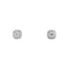 Paire de clous d'oreilles Tiffany & Co Soleste en platine et diamants - 00pp thumbnail