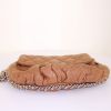 Chanel Petit Shopping shoulder bag in beige leather - Detail D4 thumbnail