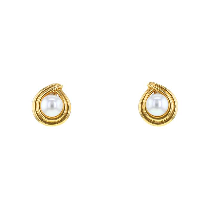 Set Di 4 Paia Di Orecchini A Perno Con Perle Coltivate In Acciaio Inox | Gioielli Chic In Madreperla Per Donne | Ipoallergenici, Senza Nichel