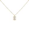 Cartier necklace in yellow gold,  mother of pearl and diamond - 00pp thumbnail