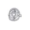 Half-articulated Bulgari Astrale large model ring in white gold and diamond - 00pp thumbnail