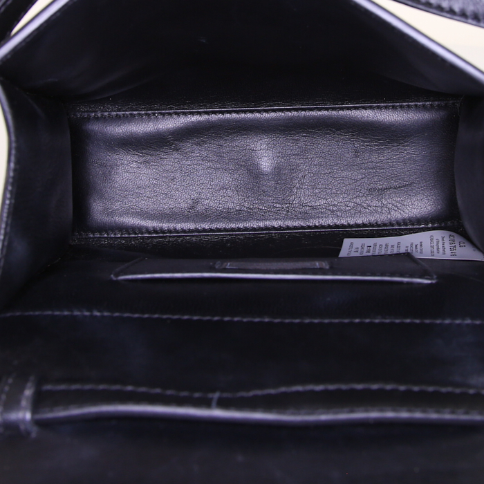 Versace Icone handbag in black leather - Detail D3