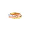 Cartier Trinity small model ring in 3 golds, Size 50 - 00pp thumbnail