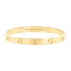 Cartier Love bracelet in yellow gold, Size 17 - 00pp thumbnail