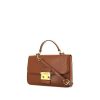 Miu Miu Madras shoulder bag in brown leather - 00pp thumbnail