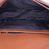 Miu Miu Madras shoulder bag in brown leather - Detail D3 thumbnail