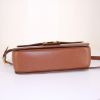 Miu Miu Madras shoulder bag in brown leather - Detail D5 thumbnail