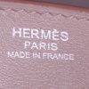 Bolso de mano Hermes Birkin 30 cm en cuero swift Argile y marrón etoupe y cuero taurillon clémence rosa Jaipur - Detail D3 thumbnail