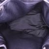 Mochila Saint Laurent en cuero marrón - Detail D2 thumbnail