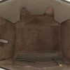 Borsa Celine Tie Bag modello grande in pelle martellata color talpa - Detail D2 thumbnail