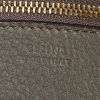 Sac à main Celine Tie Bag grand modèle en cuir grainé taupe - Detail D3 thumbnail