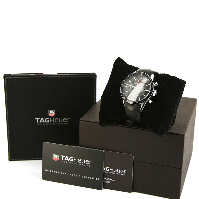TAG Heuer Carrera Automatic Chronograph watch in stainless steel Ref:  CV2014/3 Circa  2014