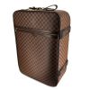 Louis Vuitton Pegase suitcase in damier canvas and brown leather - 00pp thumbnail