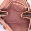 Bolso de mano Louis Vuitton Batignolles en lona Monogram marrón y cuero natural - Detail D2 thumbnail