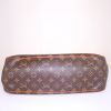 Borsa Louis Vuitton Batignolles in tela monogram marrone e pelle naturale - Detail D4 thumbnail