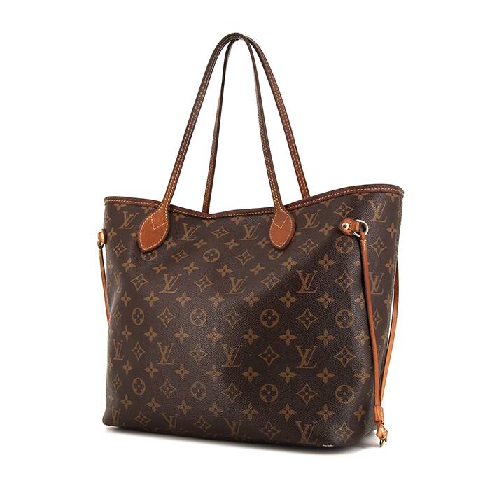 Louis Vuitton neverfull brown cloth handbag – Luxify Marketplace