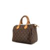 Louis Vuitton Speedy 25 cm handbag in brown monogram canvas and natural leather - 00pp thumbnail