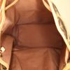 Sac cabas Louis Vuitton grand Noé en toile monogram marron et cuir naturel - Detail D2 thumbnail