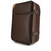 Louis Vuitton Pegase 70 cm soft suitcase in brown monogram canvas and natural leather - 00pp thumbnail
