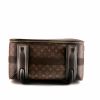 Louis Vuitton Pegase 70 cm soft suitcase in brown monogram canvas and natural leather - Detail D5 thumbnail