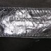 Balenciaga Day shoulder bag in black leather - Detail D3 thumbnail