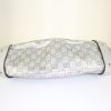 Gucci Pelham shopping bag in silver monogram leather - Detail D4 thumbnail