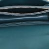 Saint Laurent Sunset shoulder bag in green leather - Detail D2 thumbnail