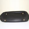 Prada handbag in black grained leather - Detail D4 thumbnail