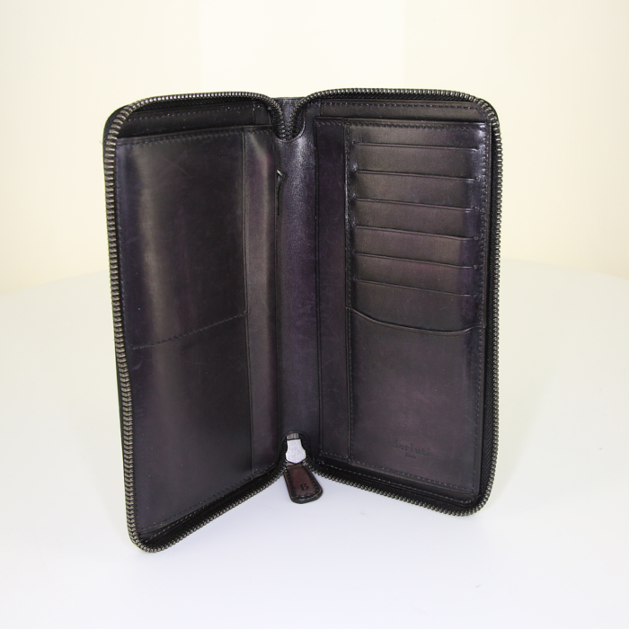 Portefeuille Berluti en cuir - Detail D2