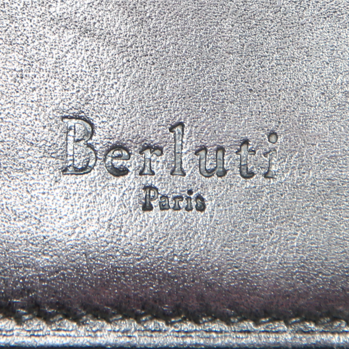 Portefeuille Berluti en cuir - Detail D3