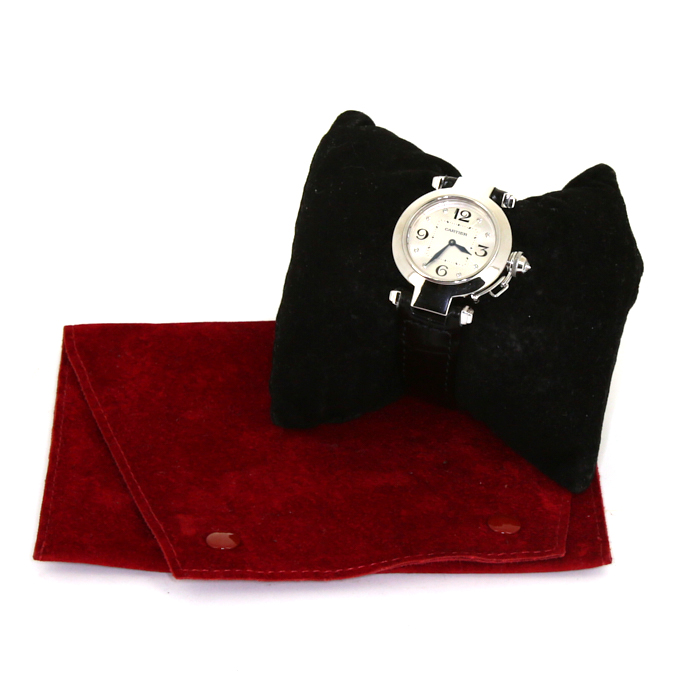 Reloj Cartier Pasha de oro blanco Ref :  2813 Circa  2000