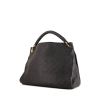 Louis Vuitton Artsy medium model shopping bag in dark blue monogram leather - 00pp thumbnail