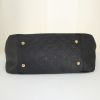 Louis Vuitton Artsy medium model shopping bag in dark blue monogram leather - Detail D4 thumbnail